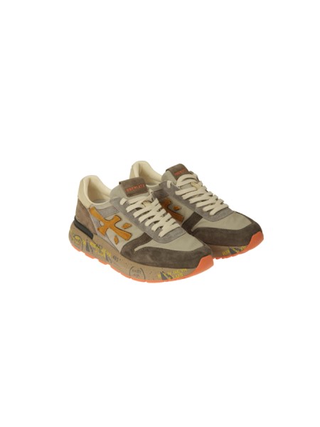 Sneaker Premiata Mick Marrone/Grigio